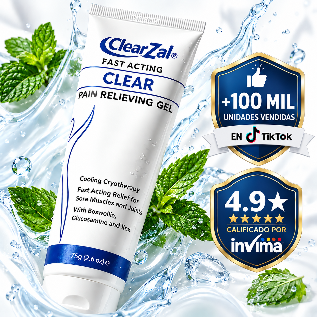 Gel analgésico ClearZal®