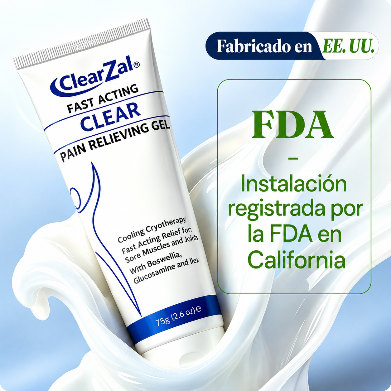 Gel analgésico ClearZal®